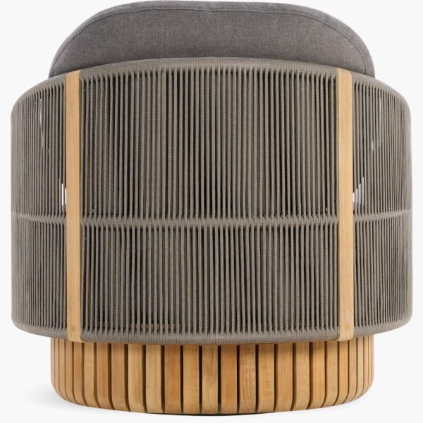 Round Base Soft Fabric Outdoor chair - Image 4