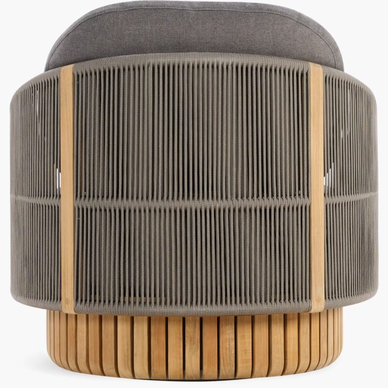 Round Base Soft Fabric Outdoor chair - Image 4