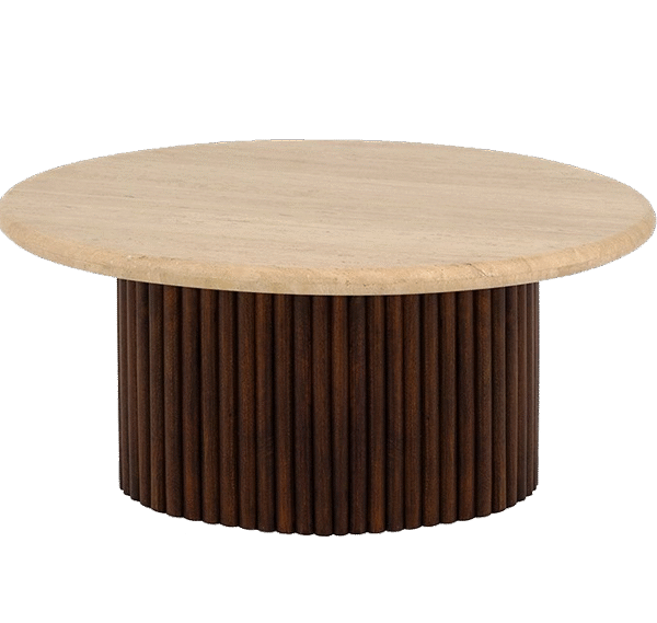 Wooden Round Coffee Table