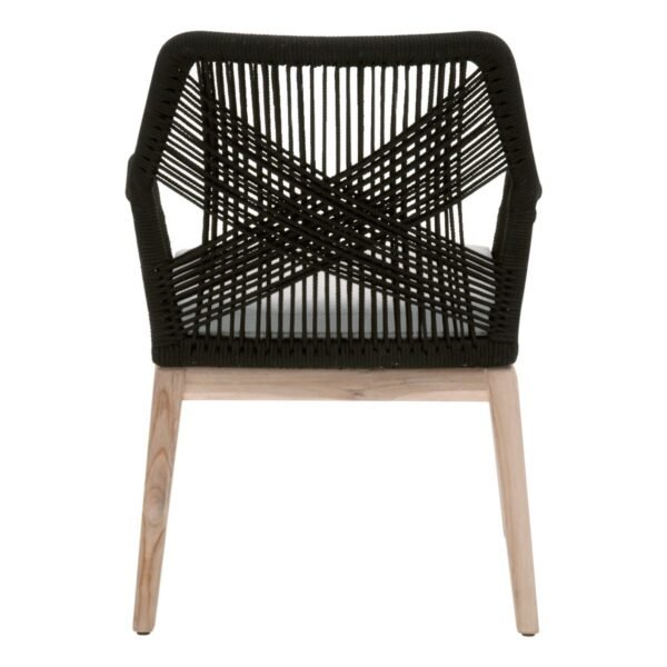 Armchair Without Cushion and Black Rope Support - Image 5