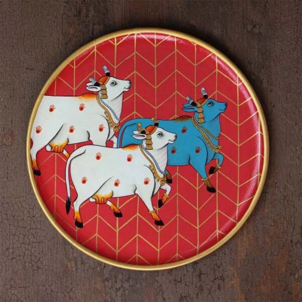 Nandi wooden plate Wall Decor