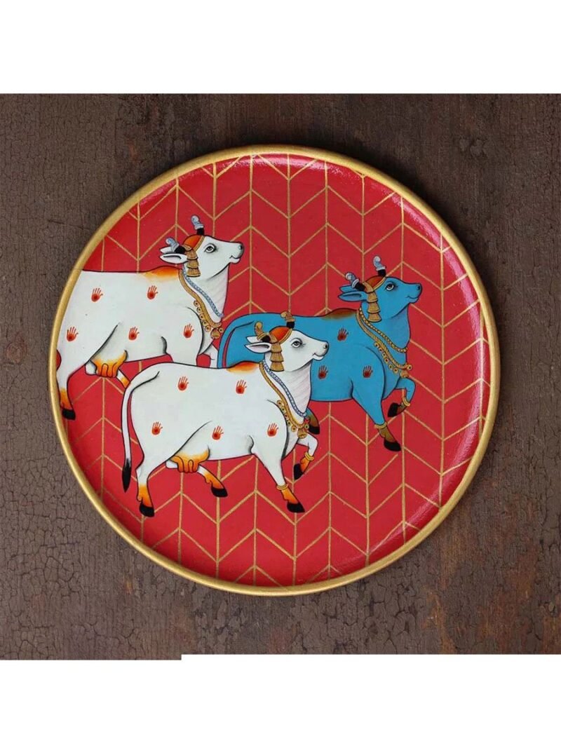 Nandi wooden plate Wall Decor