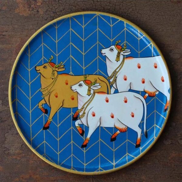 Nandi wooden plate Wall Decor
