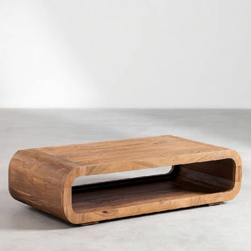 Acacia Wood Coffee Table Multi Purpose