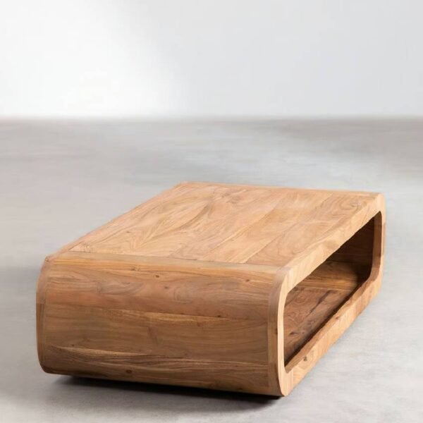 Acacia Wood Coffee Table Multi Purpose - Image 4