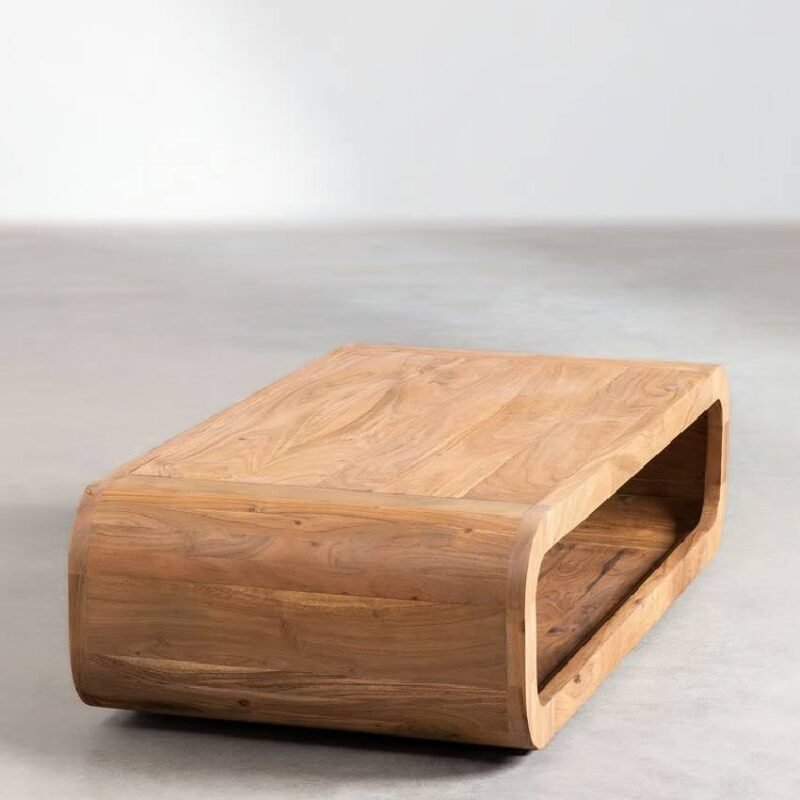Acacia Wood Coffee Table Multi Purpose - Image 4