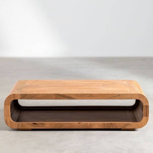 Acacia Wood Coffee Table Multi Purpose - Image 3