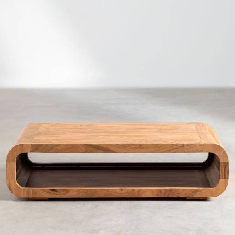 Acacia Wood Coffee Table Multi Purpose - Image 3