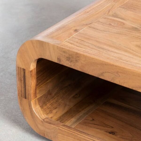 Acacia Wood Coffee Table Multi Purpose - Image 2