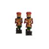 Hand-Painted Wooden Rajasthani Chowkidar Figurine – Traditional Guard Showpiece for Home Decor