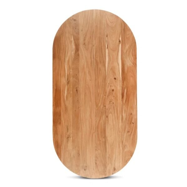 Elegant Acacia Solid Wood Dining Table for Dining Rooms - Image 4