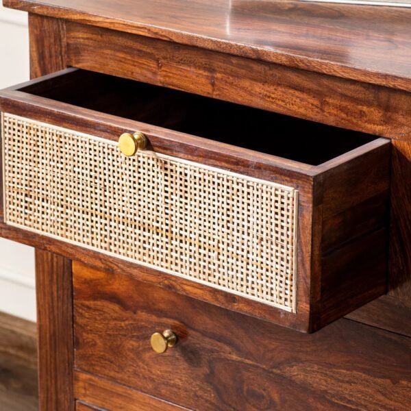 Ample Storage Wooden Sideboard with Drawers - Image 4