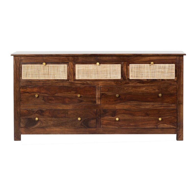 Ample Storage Wooden Sideboard with Drawers