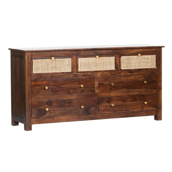 Ample Storage Wooden Sideboard with Drawers - Image 2